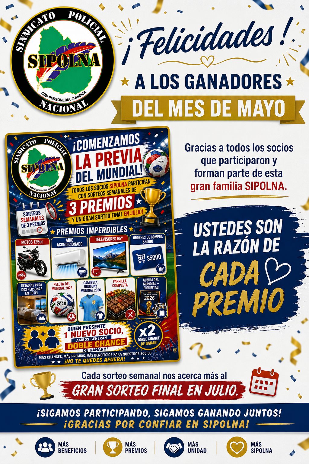 Sorteo Previa al Mundial