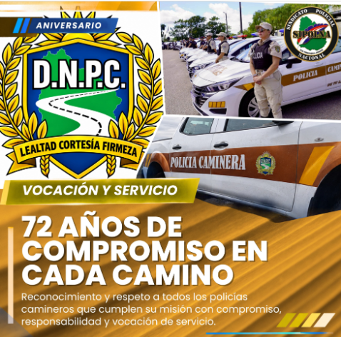 72º ANIVERSARIO DE LA DIRECCIÓN NACIONAL DE POLICÍA CAMINERA